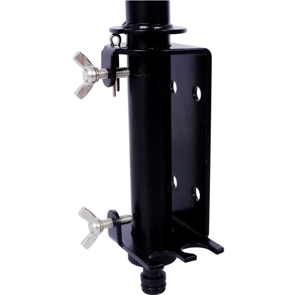 Wall Mount Garden Hose Reel With 180 Degree Swivel, Holds 82 Ft of 5/8 In Hose, Steel Hose Hanger With Quick Connectors