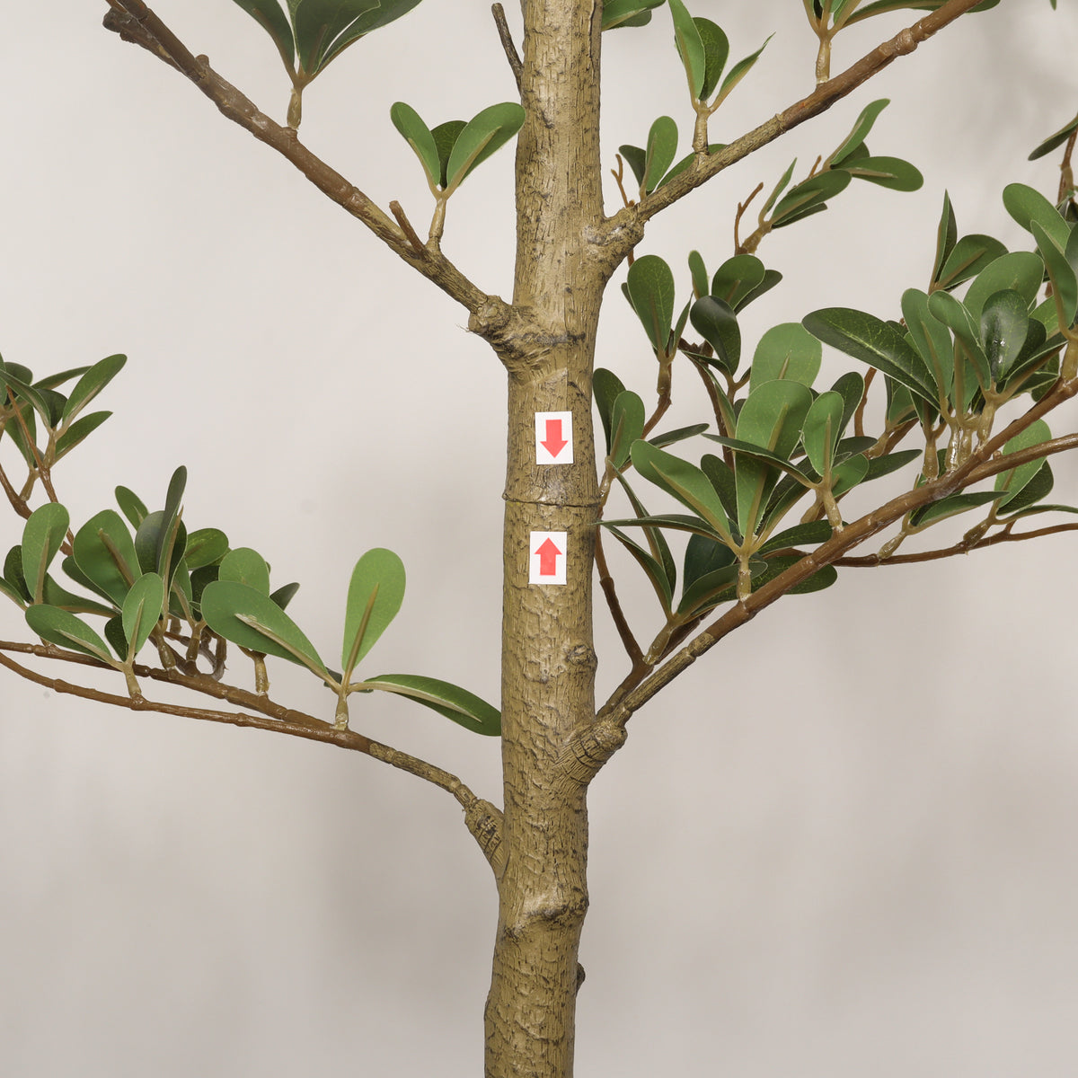 7 Ft Artificial Black Olive Tree with Black Pot, Realistic Tall Faux Plant for Living Room Corner Decor