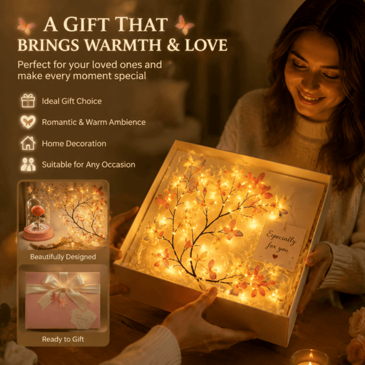 Butterfly Vine Wall Lights, 144 LED Lighted Willow Branch Garland With Remote, Bendable Indoor Fairy Light Decor for Bedroom and Living Room